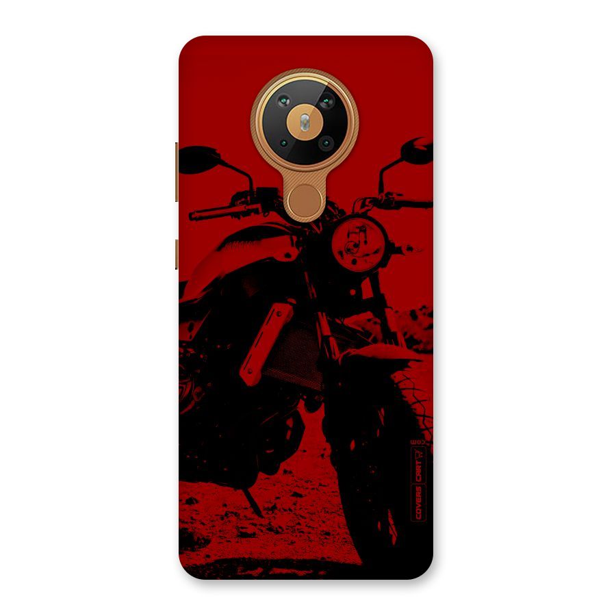 Stylish Ride Red Back Case for Nokia 5.3
