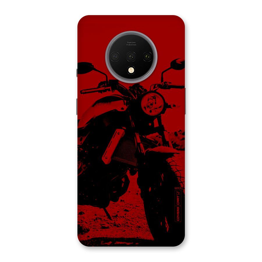 Stylish Ride Red Back Case for OnePlus 7T