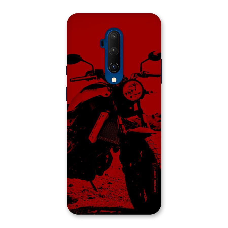 Stylish Ride Red Back Case for OnePlus 7T Pro