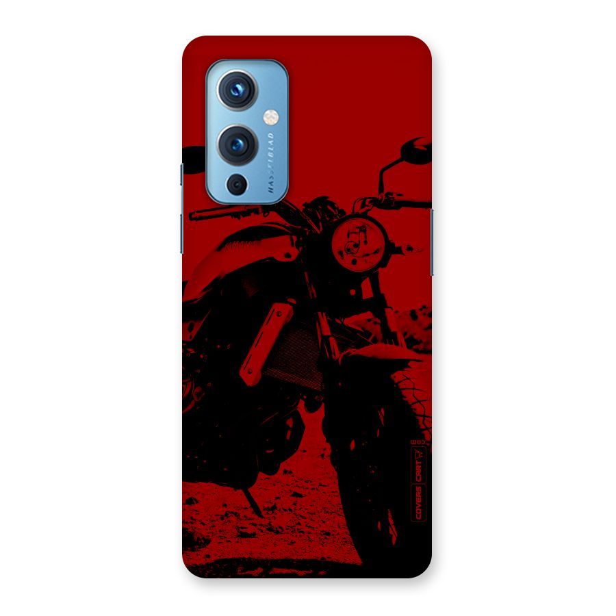 Stylish Ride Red Back Case for OnePlus 9