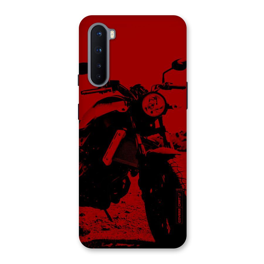 Stylish Ride Red Back Case for OnePlus Nord