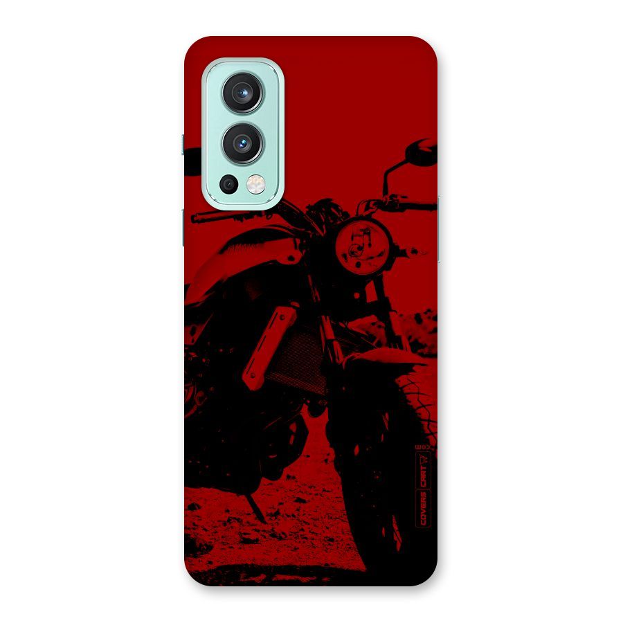 Stylish Ride Red Back Case for OnePlus Nord 2 5G