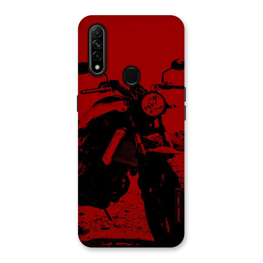 Stylish Ride Red Back Case for Oppo A31
