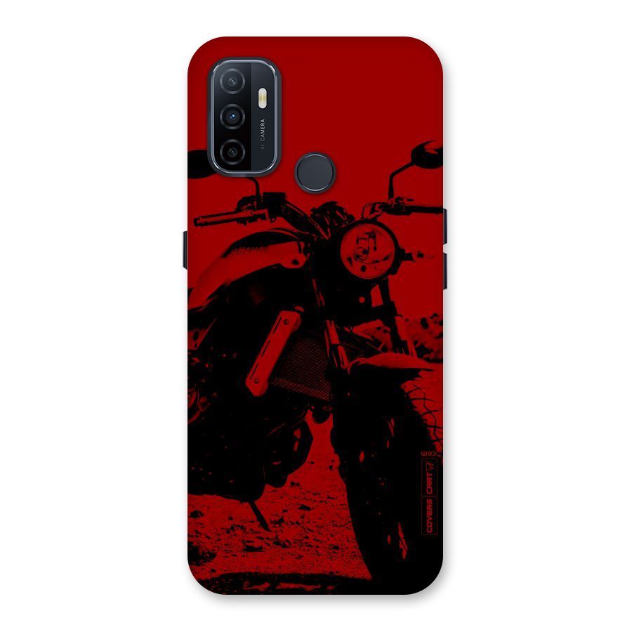 Stylish Ride Red Back Case for Oppo A32