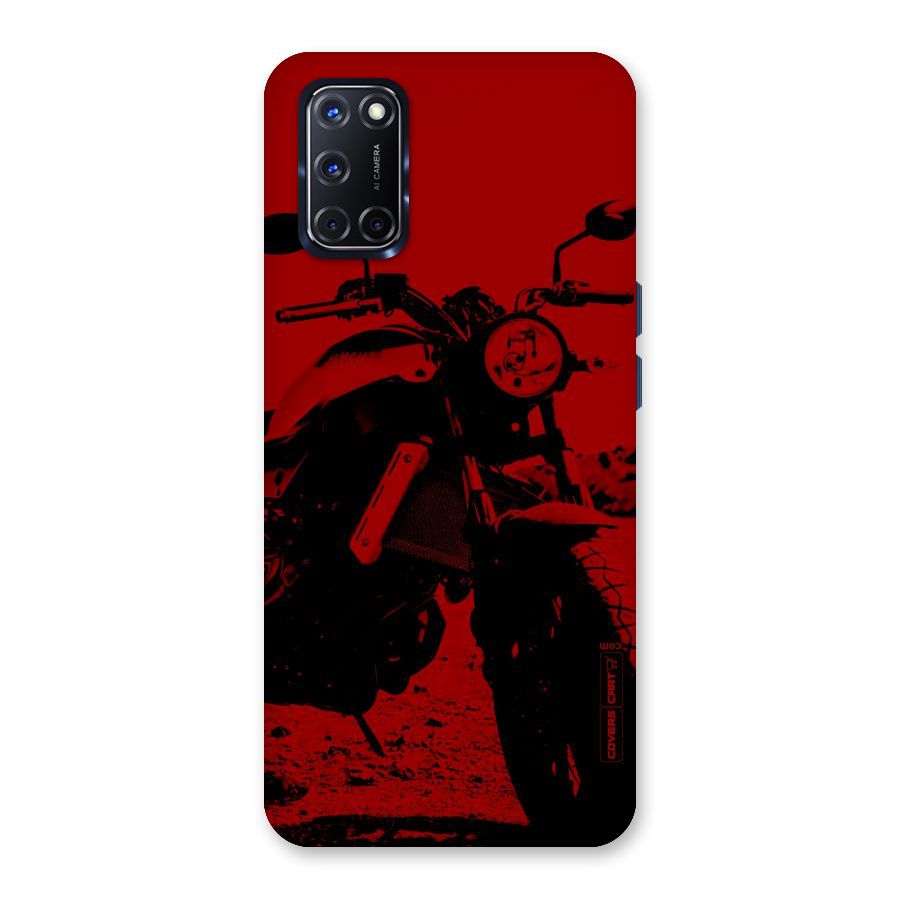 Stylish Ride Red Back Case for Oppo A52