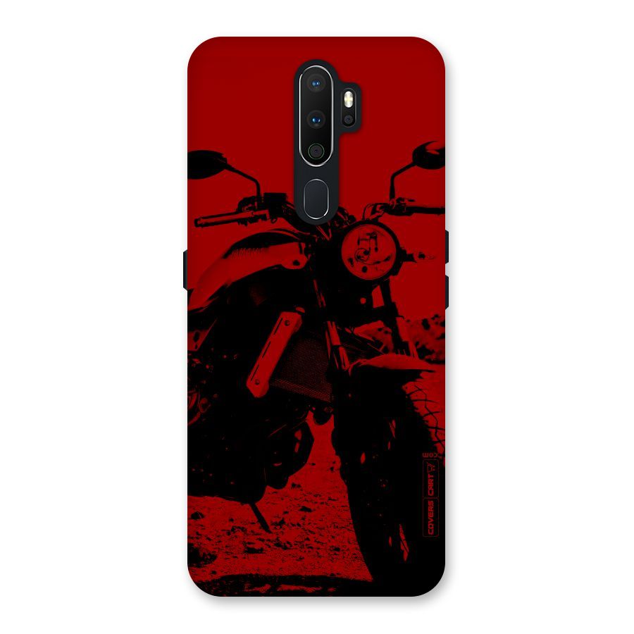Stylish Ride Red Back Case for Oppo A5 (2020)