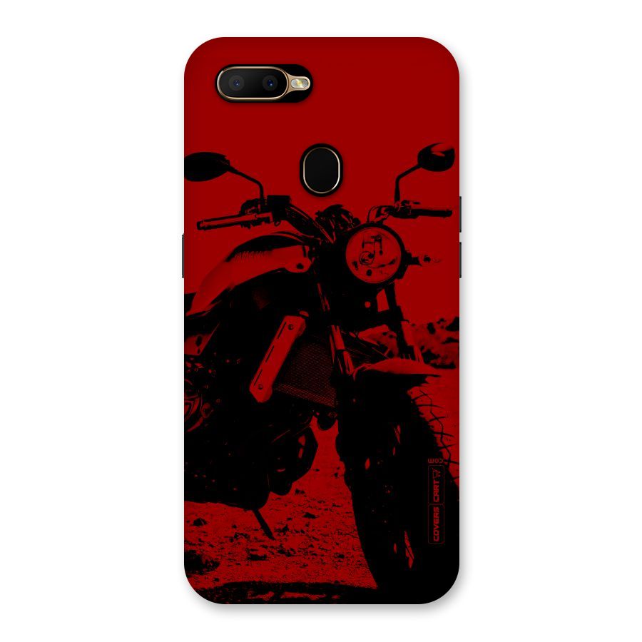Stylish Ride Red Back Case for Oppo A5s
