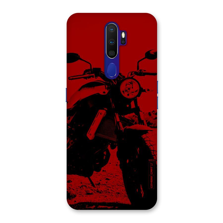 Stylish Ride Red Back Case for Oppo A9 (2020)