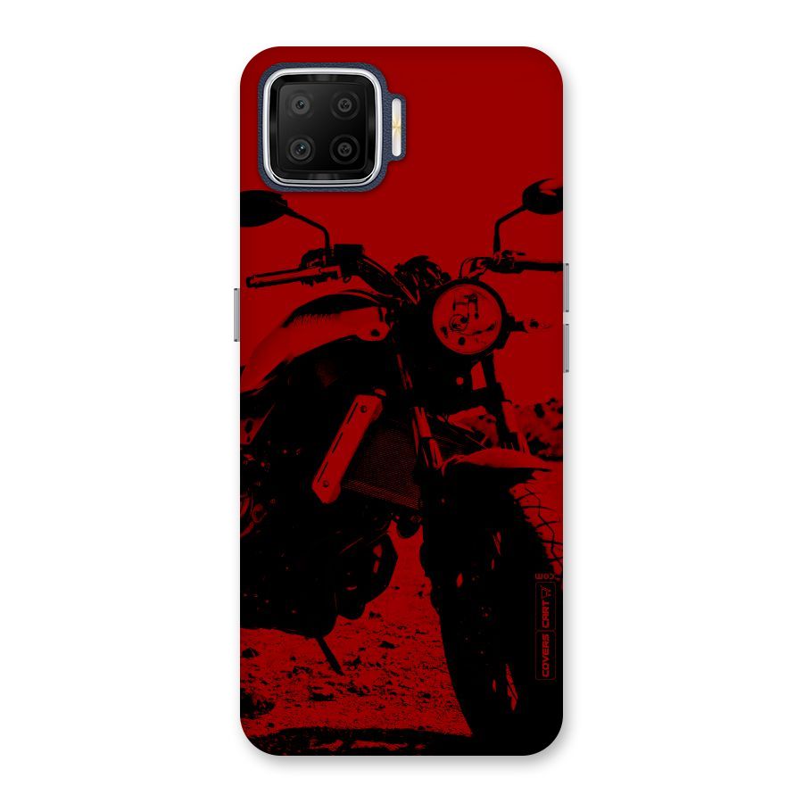 Stylish Ride Red Back Case for Oppo F17