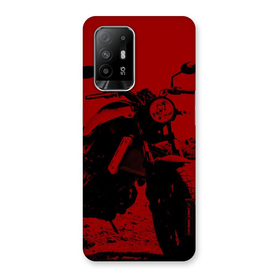 Stylish Ride Red Back Case for Oppo F19 Pro Plus 5G