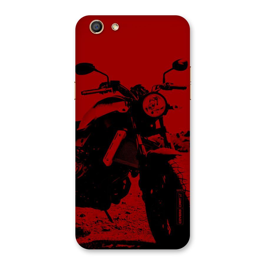 Stylish Ride Red Back Case for Oppo F3