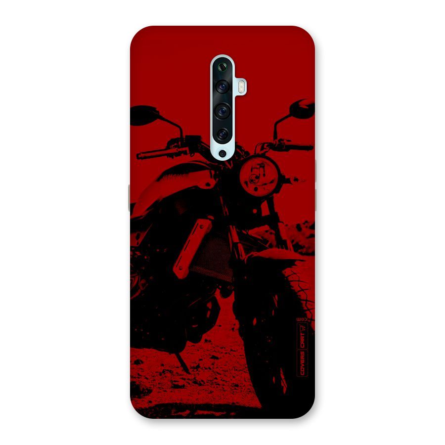Stylish Ride Red Back Case for Oppo Reno2 Z