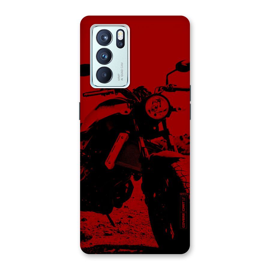 Stylish Ride Red Back Case for Oppo Reno6 Pro 5G