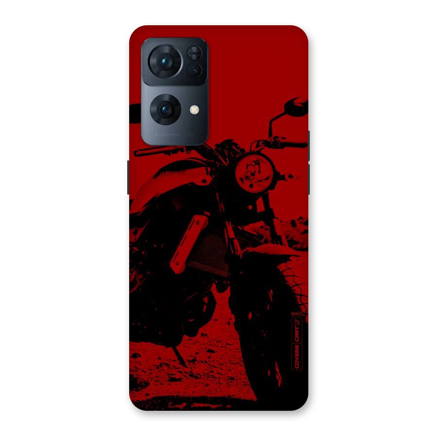 Stylish Ride Red Back Case for Oppo Reno7 Pro 5G
