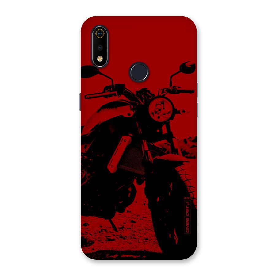 Stylish Ride Red Back Case for Realme 3i