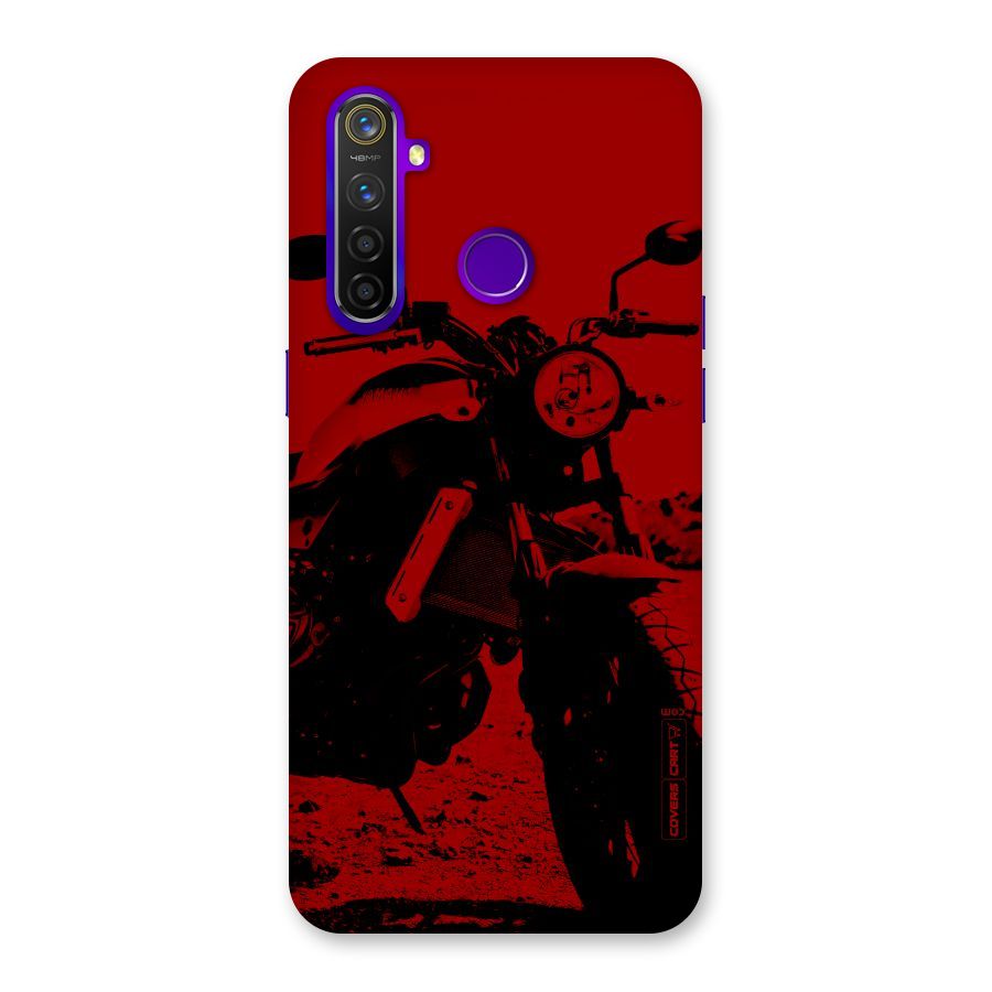 Stylish Ride Red Back Case for Realme 5 Pro