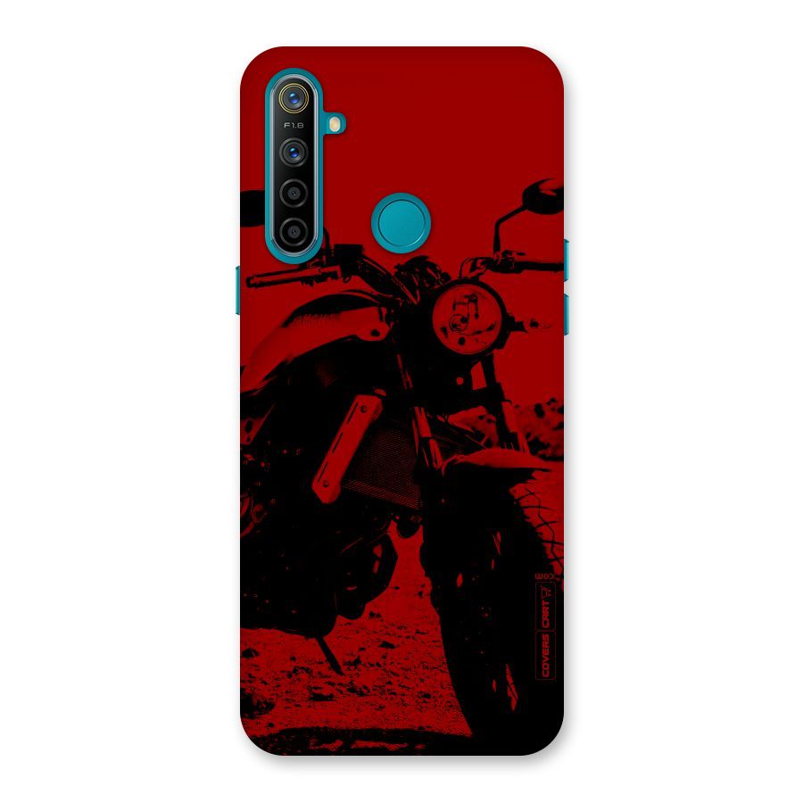 Stylish Ride Red Back Case for Realme 5i
