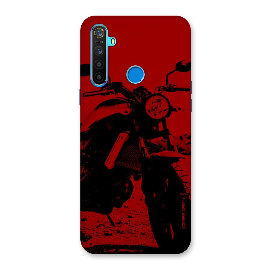 Stylish Ride Red Back Case for Realme 5s