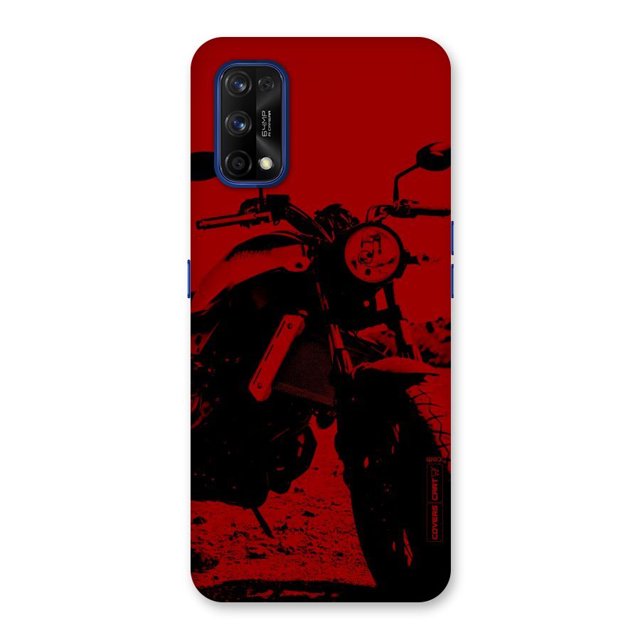 Stylish Ride Red Back Case for Realme 7 Pro