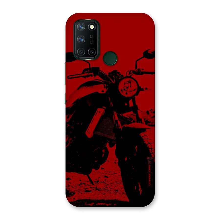 Stylish Ride Red Back Case for Realme 7i