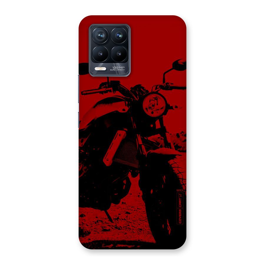 Stylish Ride Red Back Case for Realme 8 Pro