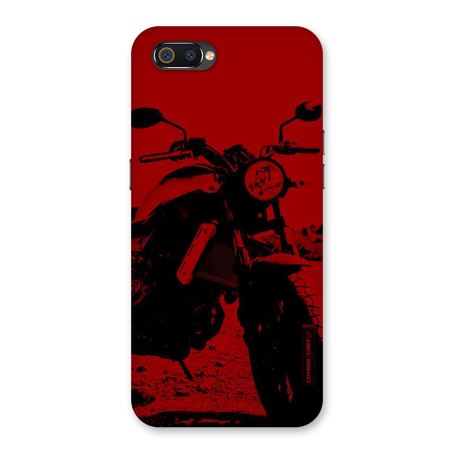 Stylish Ride Red Back Case for Realme C2
