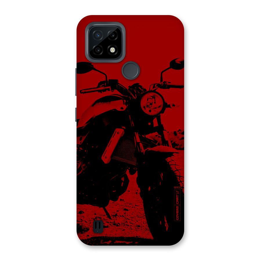 Stylish Ride Red Back Case for Realme C21