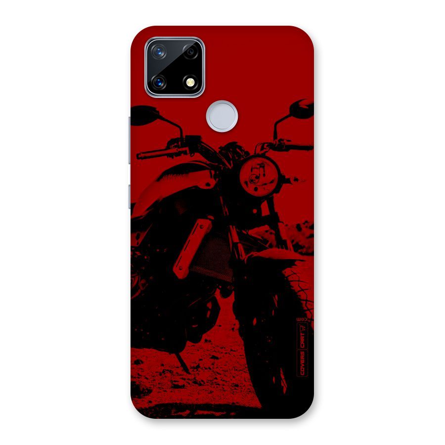Stylish Ride Red Back Case for Realme Narzo 20