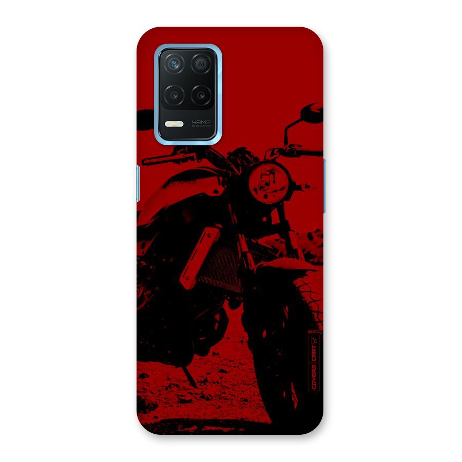 Stylish Ride Red Back Case for Realme Narzo 30 5G