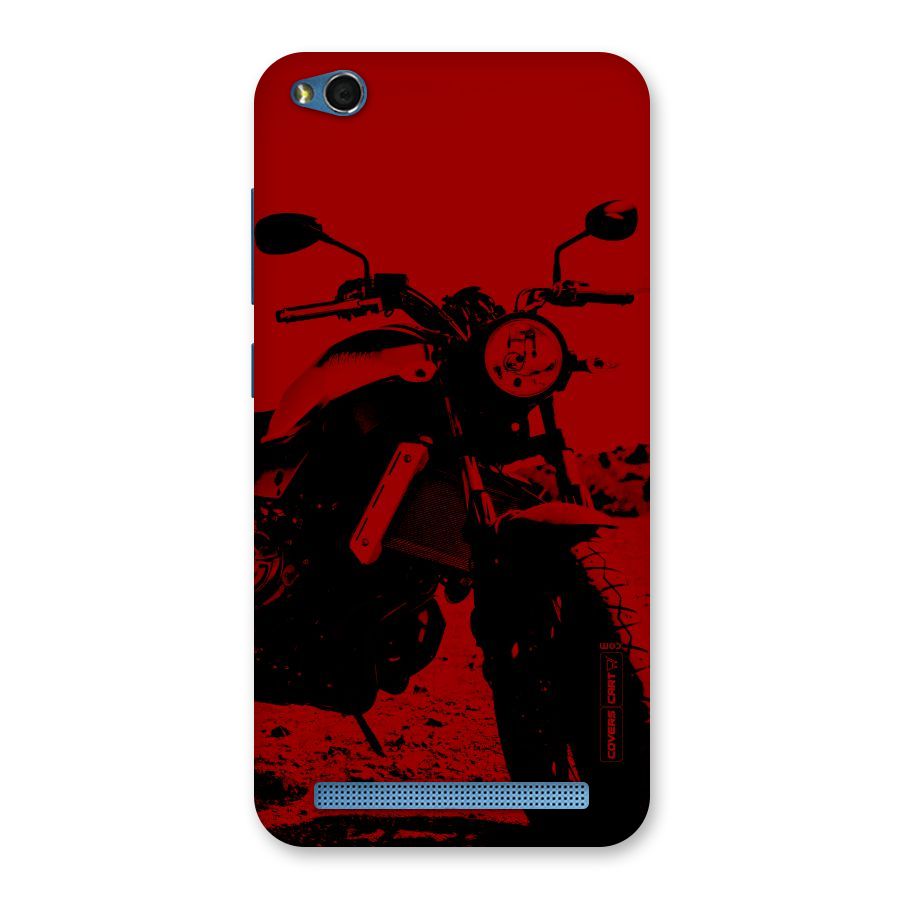 Stylish Ride Red Back Case for Redmi 5A
