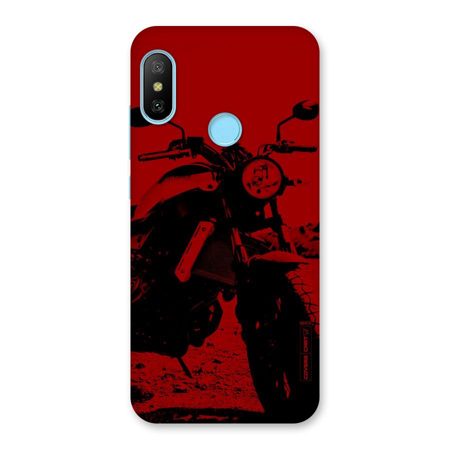 Stylish Ride Red Back Case for Redmi 6 Pro