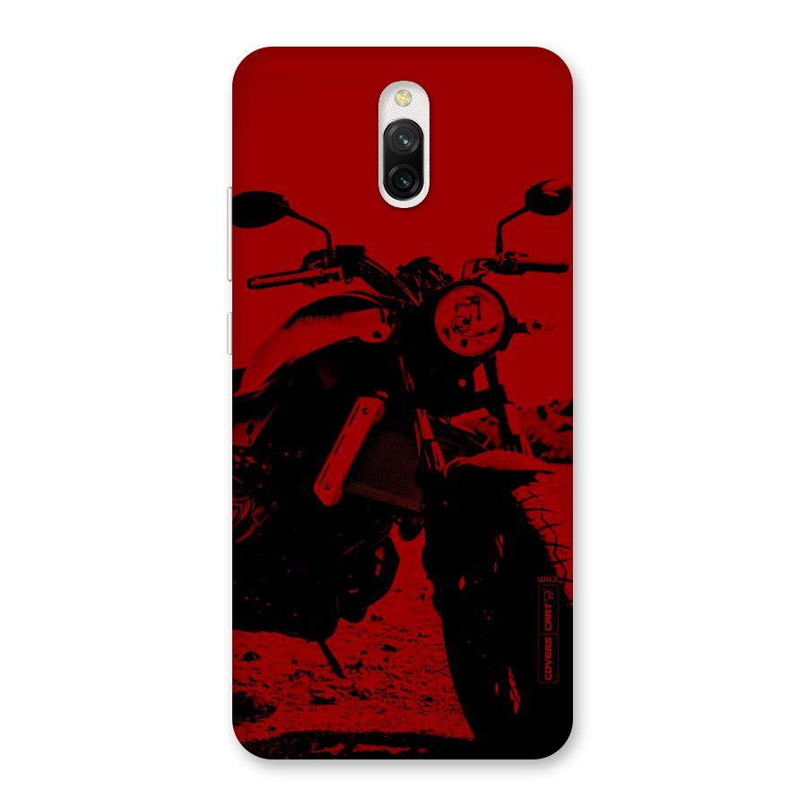 Stylish Ride Red Back Case for Redmi 8A Dual