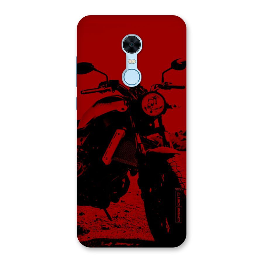 Stylish Ride Red Back Case for Redmi Note 5