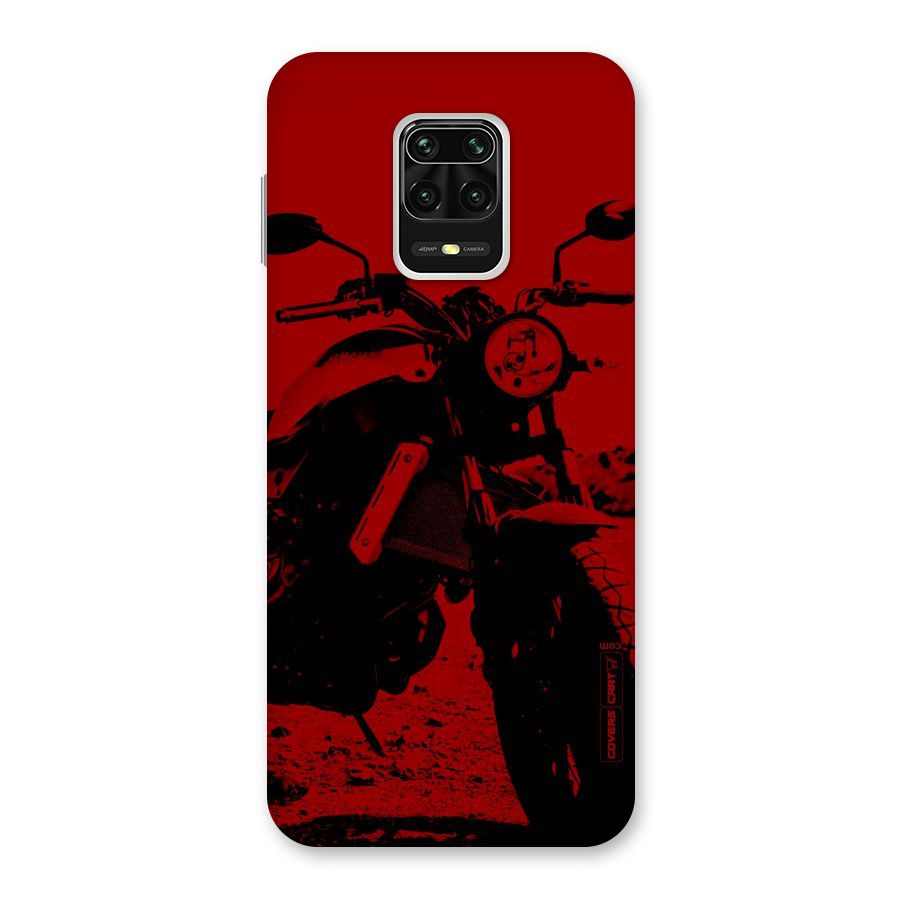 Stylish Ride Red Back Case for Redmi Note 9 Pro