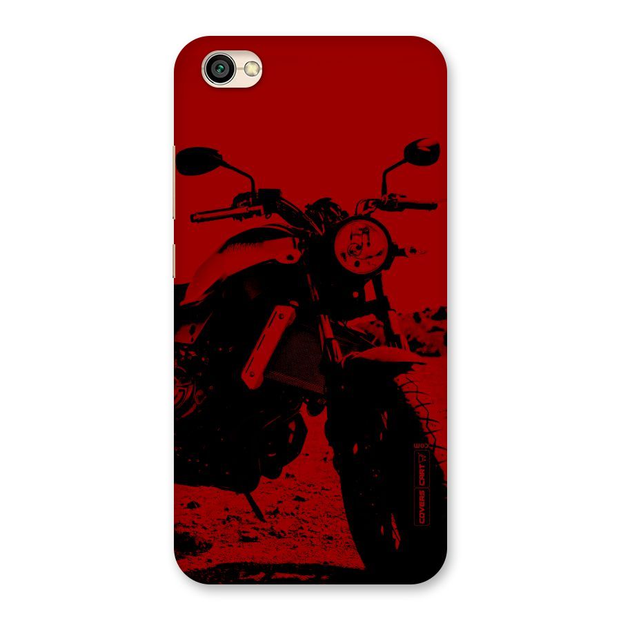 Stylish Ride Red Back Case for Redmi Y1 Lite