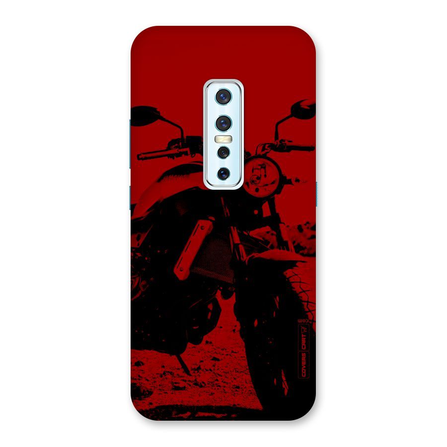 Stylish Ride Red Back Case for Vivo V17 Pro