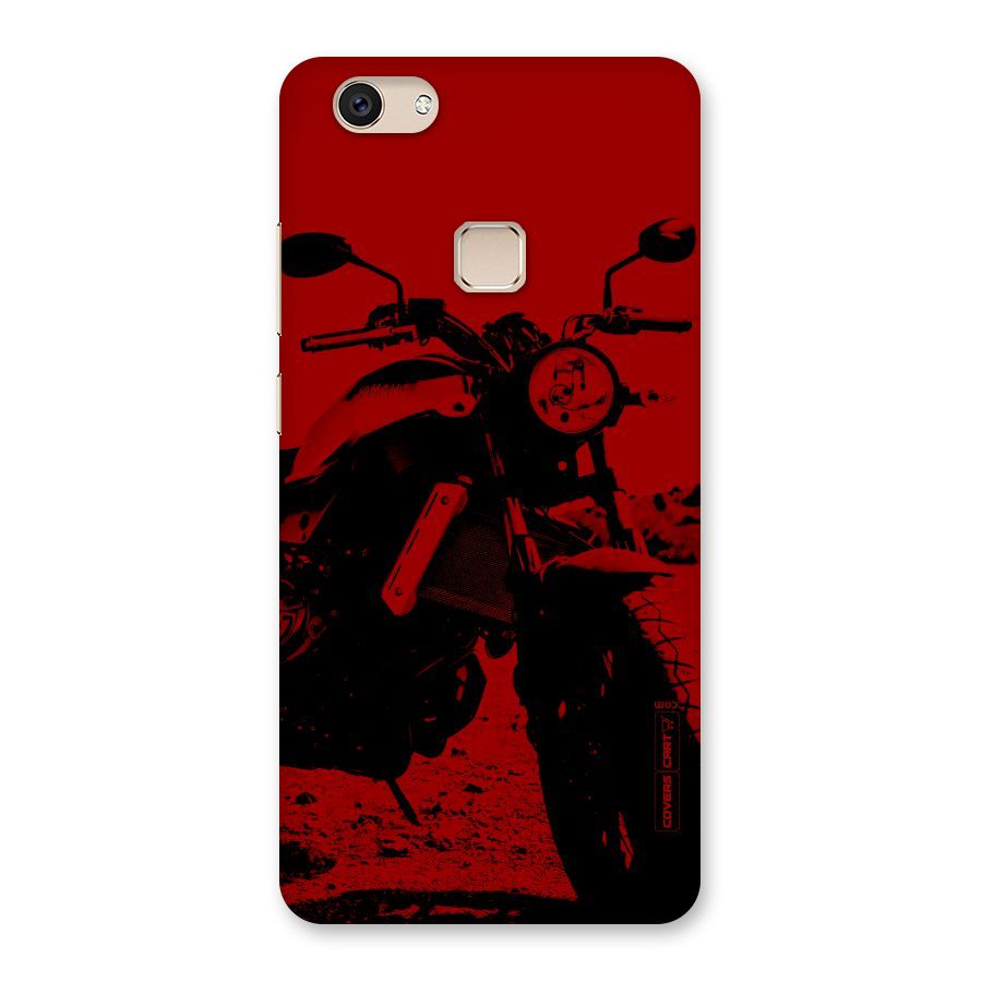 Stylish Ride Red Back Case for Vivo V7