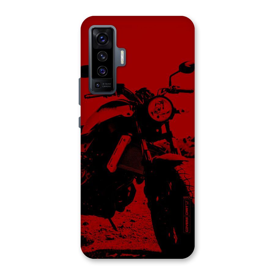 Stylish Ride Red Back Case for Vivo X50