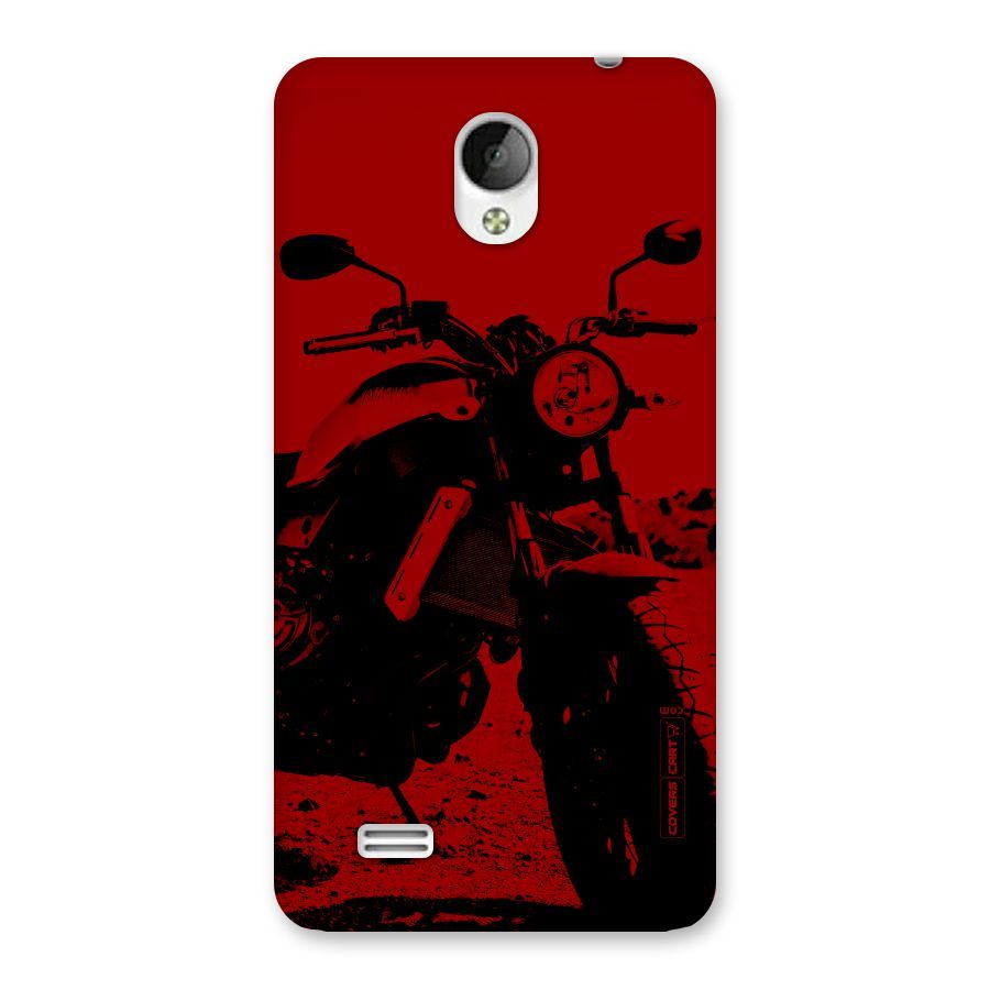 Stylish Ride Red Back Case for Vivo Y21