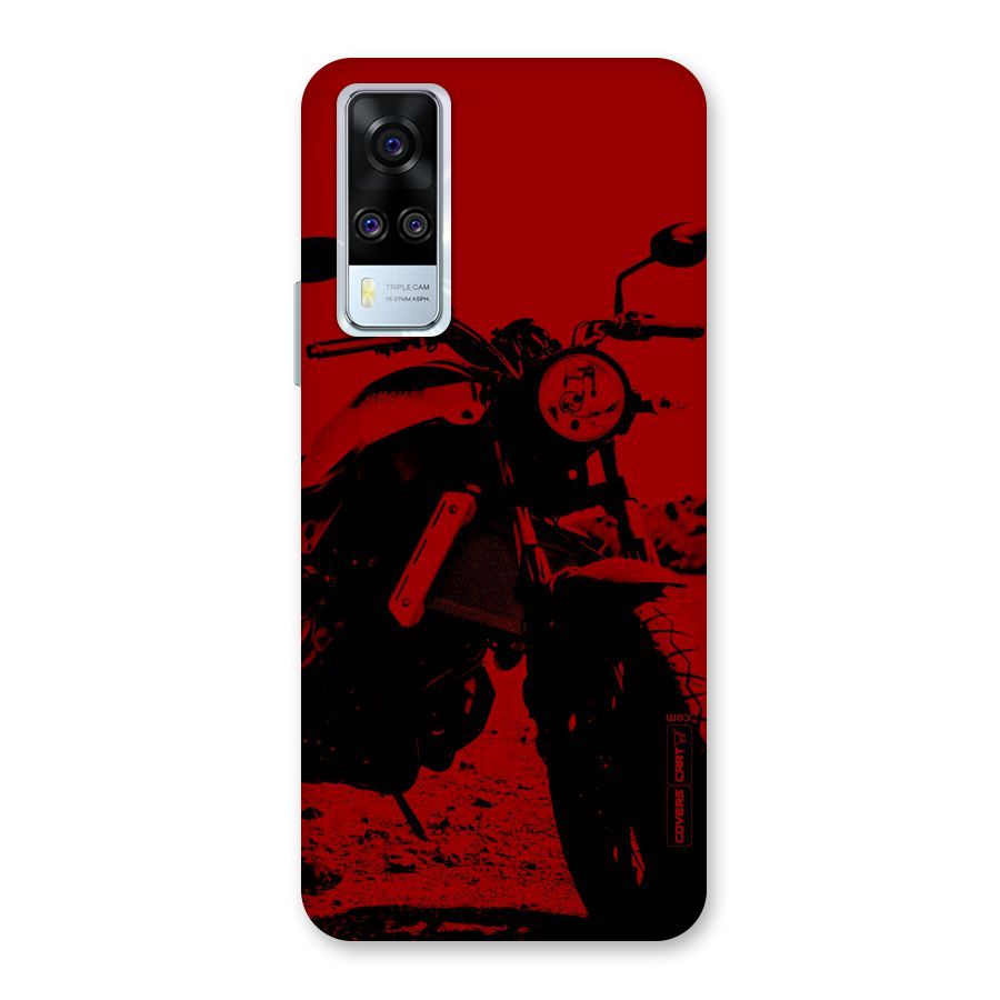 Stylish Ride Red Back Case for Vivo Y31