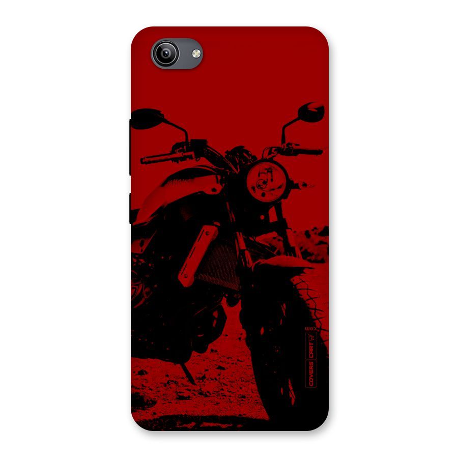 Stylish Ride Red Back Case for Vivo Y81i
