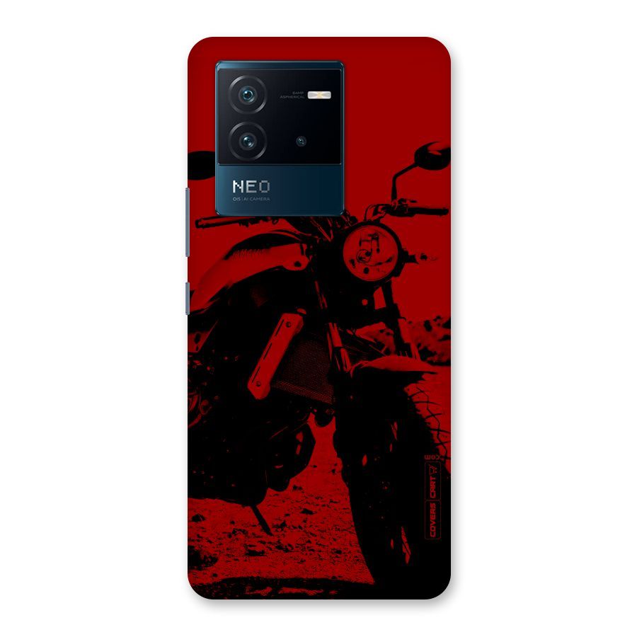 Stylish Ride Red Back Case for Vivo iQOO Neo 6 5G