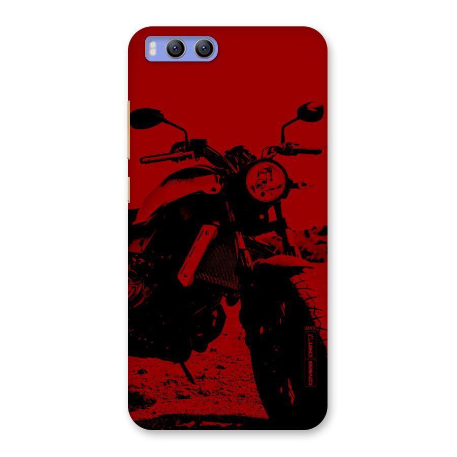 Stylish Ride Red Back Case for Xiaomi Mi 6
