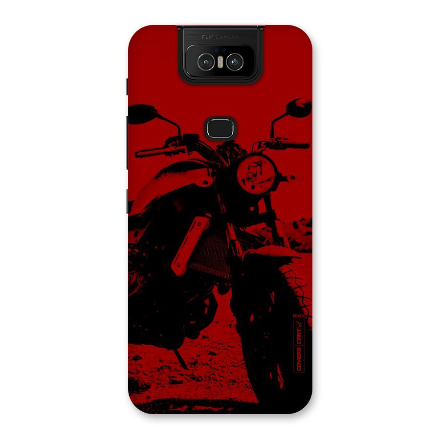 Stylish Ride Red Back Case for Zenfone 6z