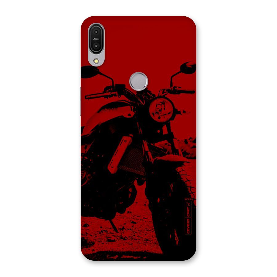 Stylish Ride Red Back Case for Zenfone Max Pro M1