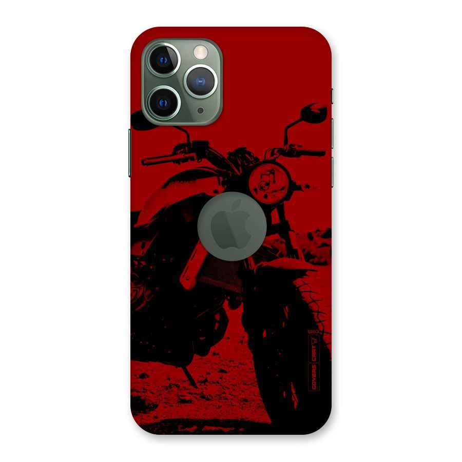 Stylish Ride Red Back Case for iPhone 11 Pro Logo  Cut