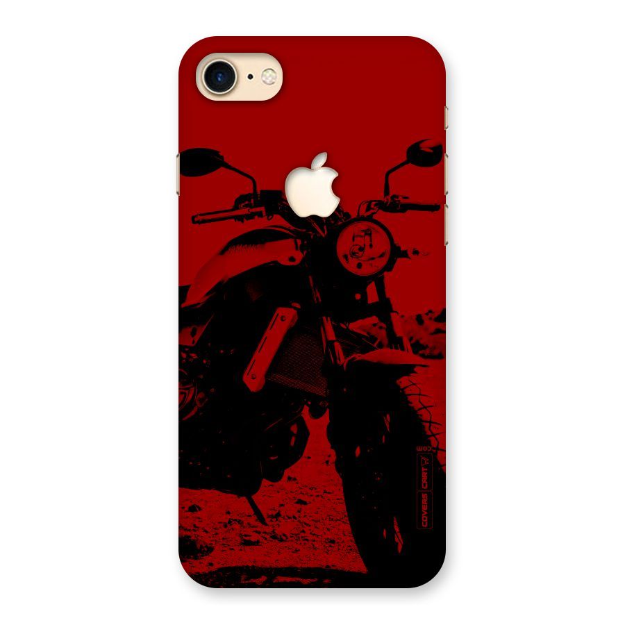 Stylish Ride Red Back Case for iPhone 7 Apple Cut