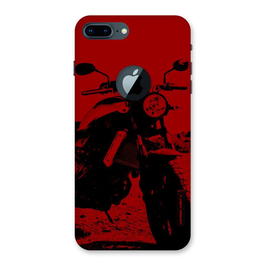 Stylish Ride Red Back Case for iPhone 7 Plus Logo Cut