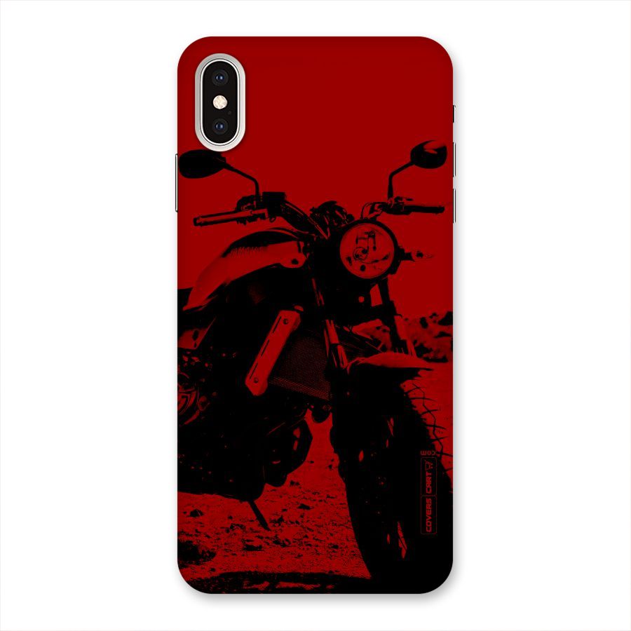 Stylish Ride Red Back Case for iPhone XS Max