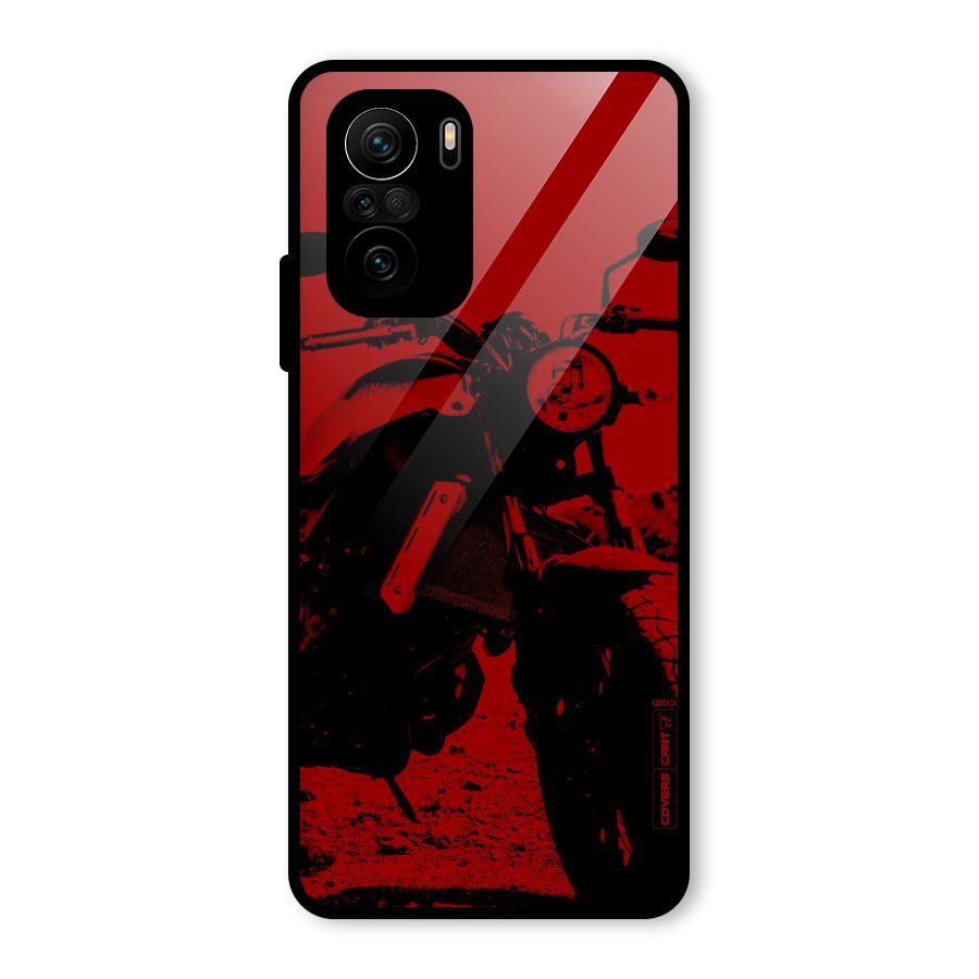Stylish Ride Red Glass Back Case for Mi 11X Pro